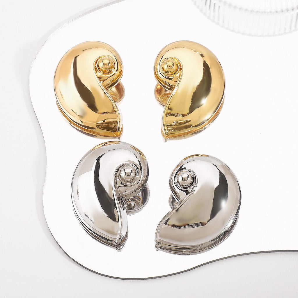Ocean Wind Geometric Earrings