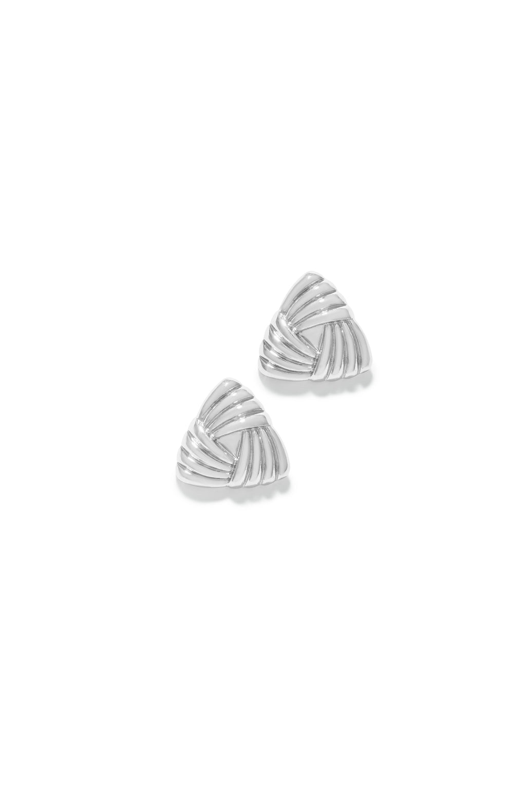 Julianna Triangle Statement Earring - Silver